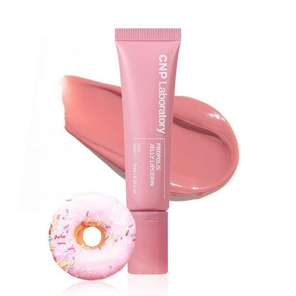 CNP Propolis Jelly Tinted Lipcerin - Pink Donut, Hydrating Lip Gloss with Manuka Honey & Hyaluronic Acid, Gifts for Women, Korean Skin Care, 0.3 fl.oz.