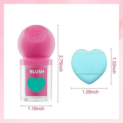 Erinde Liquid Blush for Cheeks, Soft Cream Blush Makeup, Natural-Looking Matte Finish, Lightweight, Long-Wearing, Vegan & Cruelty-Free, 06