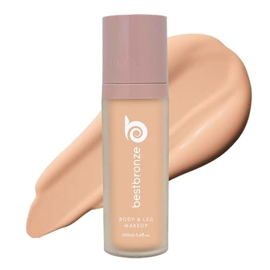 Best Bronze Bombshell Body Makeup - Tattoo Cover Up Makeup & Body Foundation Waterproof - Tattoo Concealer Waterproof for Scars, Varicose Veins Cover Up & Leg Foundation (NW22 Warm Beige)