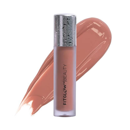 FITGLOW Beauty - Lip Color Serum | Vegan, Woman-Owned Clean Beauty (Buff - Earthy Nude)