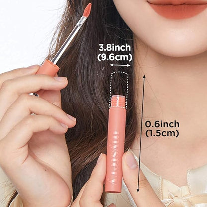 I'M MEME Lip Gloss - I'm Mystery Blur Tint | Highly-pigmented, Hydrating, Velvet Finish, Creamy, 008 Mystery Caramel, 0.10 Oz