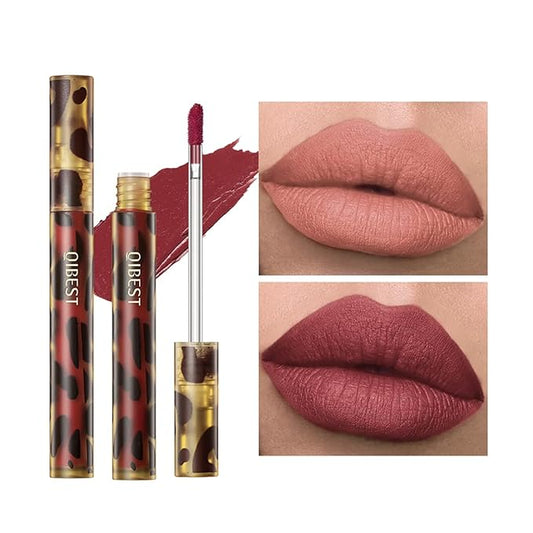 Velvet Matte Liquid Lipstick Makeup Long-Lasting and Waterproof Wear, Instant Shine Non-Stick Cup Lip Gloss,(Bright Pinky.08)
