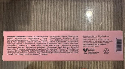 HALEYS Re-form Luminous Skin Foundation, VEGAN + CRUELTY-FREE, Blurs, Conceals, Blendable, Buildable Med-to-Full Coverage, Weightless, Oil-free, All-Day Wear, Hyaluronic Acid, All skin types (1.75)