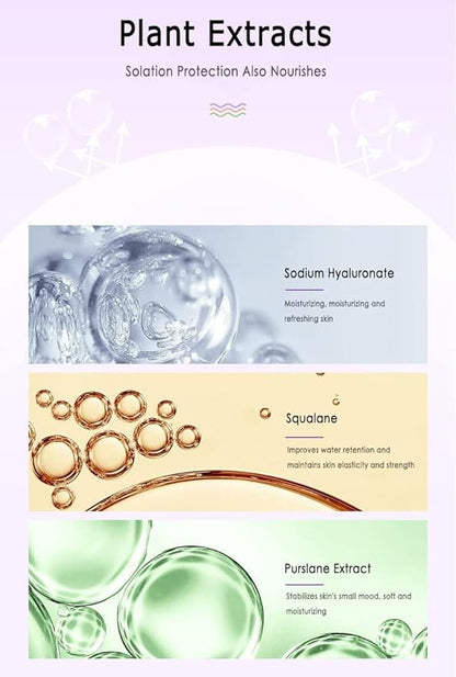 One Step Color Corrector Tri-Color contour Isolation Cream Skin Tone Correcting & Brightening Makeup Primer Neutralizing Dark Circles & Veins Correcting Redeness for Glowing, Flawless Makeup (1 Pack)