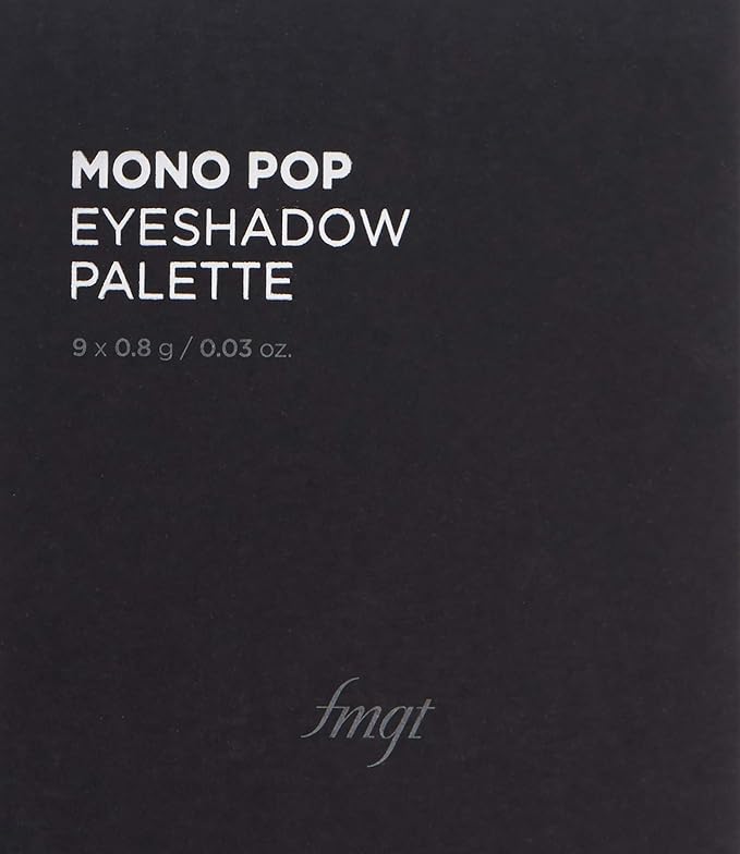 The Face Shop Monopop Eyeshadow Palette | 9 Different Shades | Makeup Cosmetics | Variety of Looks