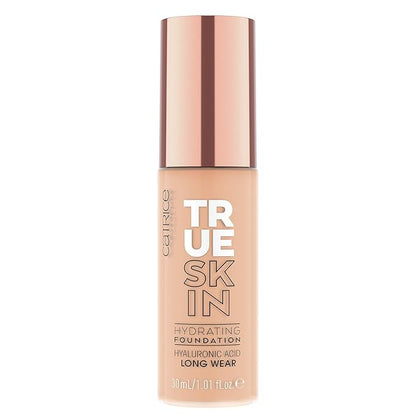 Catrice | True Skin Hydrating Foundation | Lightweight Buildable Coverage with Hyaluronic Acid and Watermelon Seed Oil | Vegan & Cruelty Free (015 | Warm Vanilla)