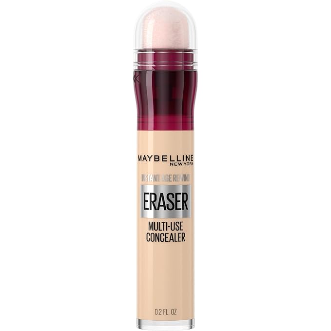 Maybelline Instant Age Rewind Dark Circles Concealer Bundle, 115 & 100 Counts