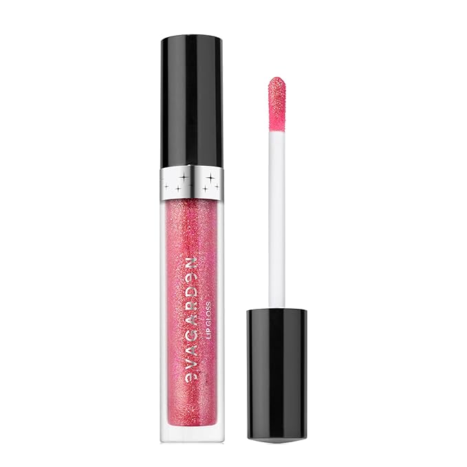 Diamond Lip Gloss - Concentration of Pearls Gives Dazzling Shine - Light and Moisturizing Film with Excellent Hold - Spreads Evenly with No Stickiness - 853 Cheeky - 0.09 oz
