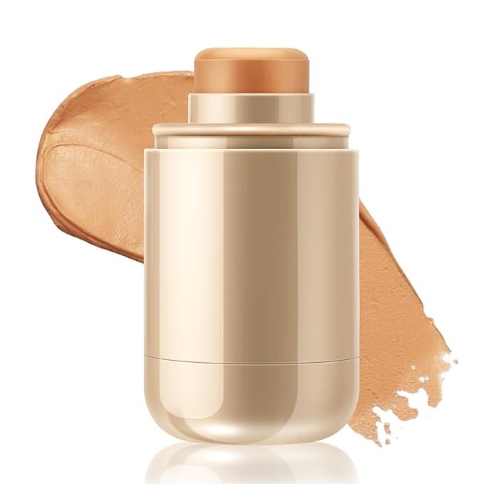 Boobeen Contouring Stick, Cream Matte Foundation Concealer Makeup, Contour, Highlight and Concealer, Longwear Contour Foundation Face Stick, Flawless