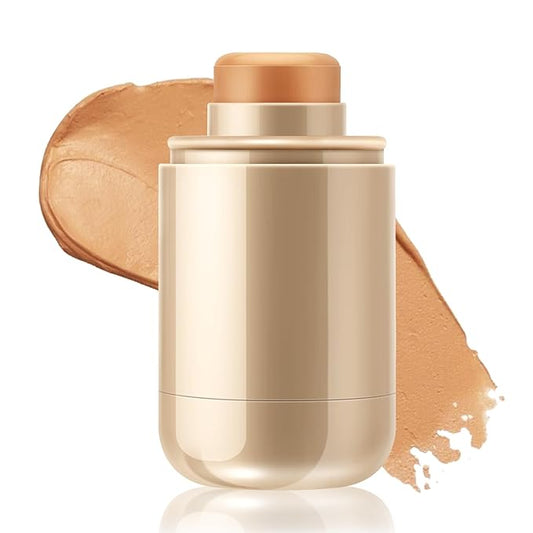 Boobeen Contouring Stick, Cream Matte Foundation Concealer Makeup, Contour, Highlight and Concealer, Longwear Contour Foundation Face Stick, Flawless