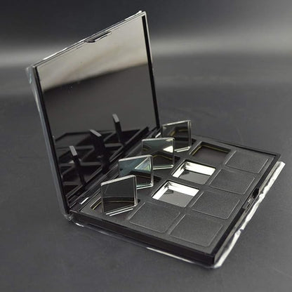 20 Pieces Empty 26 mm Square Metal Pans Cosmetic Eyeshadow Blush Lipstick Organizer for Magnetic Makeup Palette (Height 5 mm)