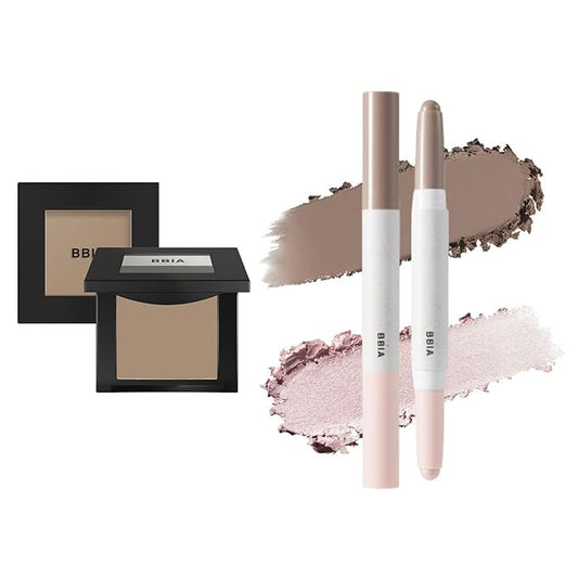 BBIA Last Blush (09 MACADAMIA BLOSSOM) + Last Contour Stick (02 COOL DETAIL) BUNDLE SET