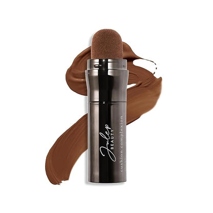 Julep All-in-One Beauty Trio: Cushion Complexion Foundation Espresso, Skip the Brush Blush Stick Passion Fruit, and It’s Balm Tinted Lip Balm Cherry Rose