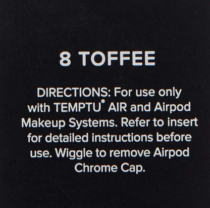 TEMPTU Perfect Canvas Airbrush Foundation Airpod: Anti-Aging Long-Wear Makeup, Buildable Coverage Semi-Matte, Natural Finish