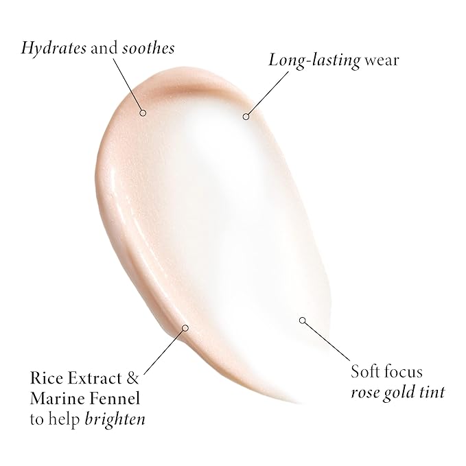 LAURA GELLER NEW YORK Baked Balance-n-Brighten Powder Foundation - Tan + Spackle Super-Size Skin Perfecting Makeup Primer - Ethereal Rose Glow + Retractable Airbrush Kabuki Brush