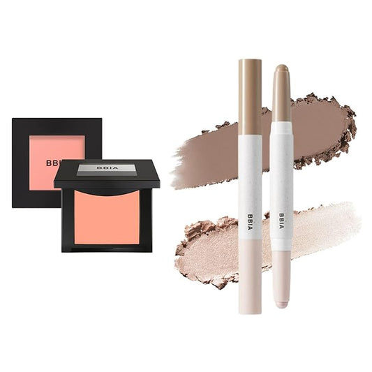 BBIA Last Blush (03 PEACH BLOSSOM) + Last Contour Stick (01 WARM DETAIL) BUNDLE SET