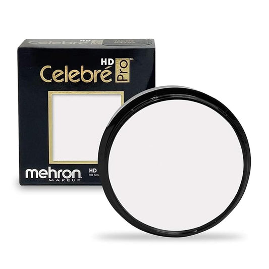 Mehron Makeup Celebre Pro-HD Cream Face & Body Makeup (.9 oz) (WHITE)