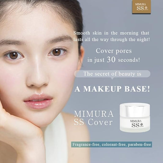 Smooth Skin Cover Foundation Primer 20g Pores Makeup Concealer Cream Coverage Japanese Waterproof Makeupbase