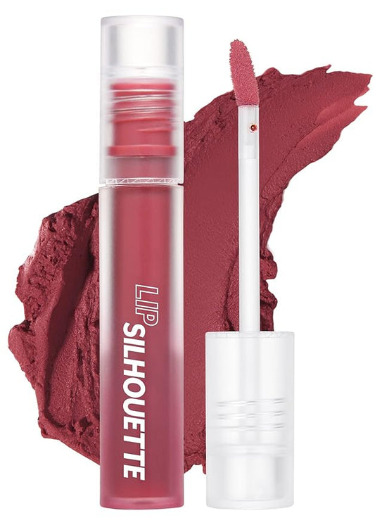 I'M MEME Lip Tint + Lip Brush Set/Best Lip Stain, Vivid Color, Long Lasting, Moisturizing & Hydrating, Light-weight, Matte Finish