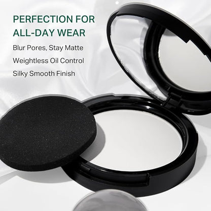 Y'OUR Invisible Matte Finishing Powder, Translucent Setting Powder Makeup, Light-Weight & Long-Lasting, for all Skin Tones, Ideal Face Powder for Oil Control, Fragrance-Free & Dye-Free, 8.5g (0.3 oz)