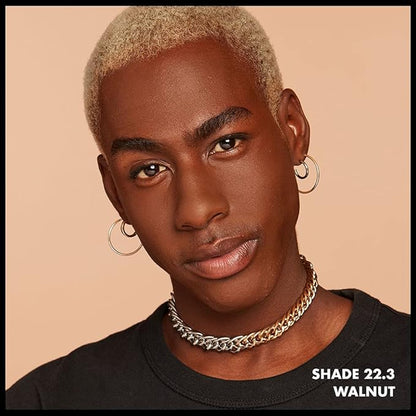 NYX PROFESSIONAL MAKEUP Can't Stop Won't Stop Foundation, 24h Full Coverage Matte Finish - Walnut