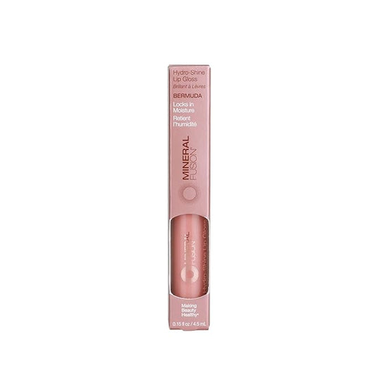 Mineral Fusion Hydro-Shine Lip Gloss, Bermuda, 0.15 Ounces
