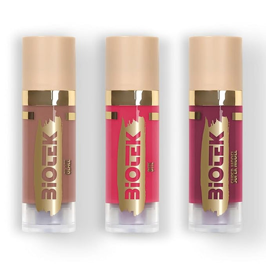 Bundle of 3 Lip Pigments for Permanent Make-Up (0,61 fl.oz.) - Glacé, Bite, Supermodel