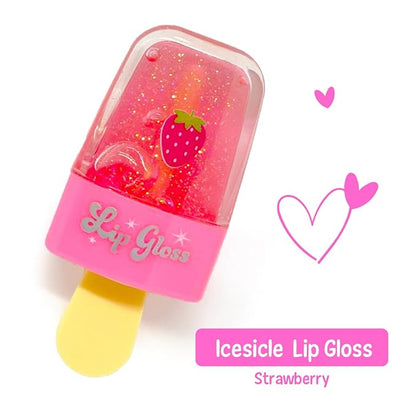 Hot Focus | Strawberry Flavored Lip Gloss Set – Assorted Fruity Lip Gloss Flavors, Non-Toxic Makeup for Kids & Teens