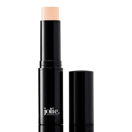 Jolie Ultra Longwear Skin Foundation & Concealer Stick - Vegan, Paraben & Cruelty Free (Porcelain)
