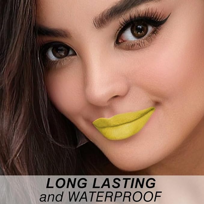 Matte Bullet Long Wear Lipstick - Vegan and Cruelty-Free - Smudge and Waterproof Matte Lipstick with Moisturizing Formula - All Day Comfort - (Golden Hour #17)