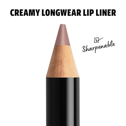NYX PROFESSIONAL MAKEUP Slim Lip Pencil, Long-Lasting Creamy Lip Liner - Mahogany