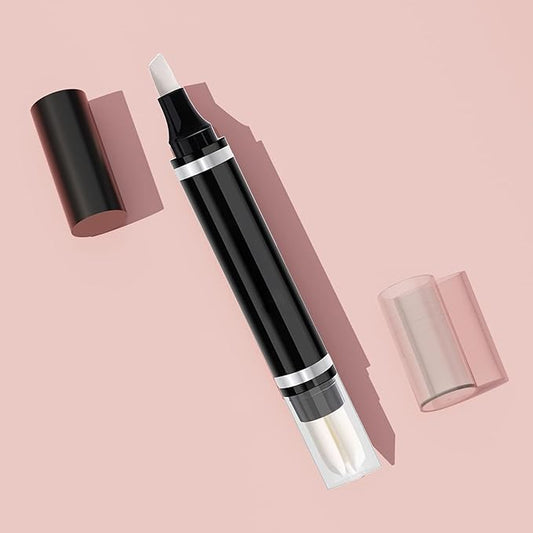 Eye Makeup Remover Pen, Eye Corrector Pen Remover Stick Wash Free Quick Correction Lipstick Eyeliner Smudged Easy-to Use & Travel-Friendly Cleansing Pencil With 3-in-1 Replacement Heads