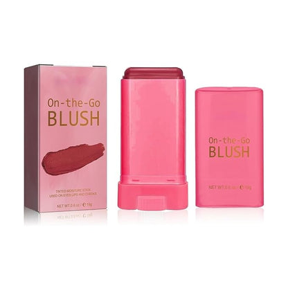 Rare Beauty Cream Blush Stick - Natural, Waterproof, Long Lasting Powder Blusher - On The Go Blush Brushes, Suitable For All Skin Types (Red)