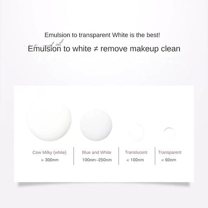 Novo Soothing Makeup Remover Oil – Hydrating, Non-Irritating, Deep Cleansing for Face, Eyes & Lips, Olive Oil, Vitamins E/A/D, Chamomile & Aloe, Dual-Phase Emulsification, For All Skin Types.