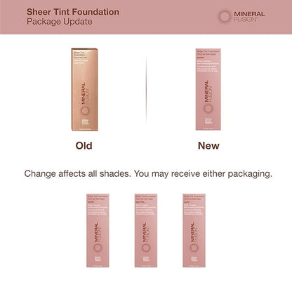 Mineral Fusion Sheer Tint Foundation, Olive, 1.8 Oz (Pack of 2)