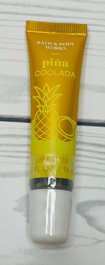 Bath and Body Works Pina Colada Lip Gloss .47 Ounces