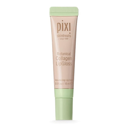 Pixi Botanical Collagen Lip Gloss | Nourishing and High Shine | 0.5 fl oz / 15 ml