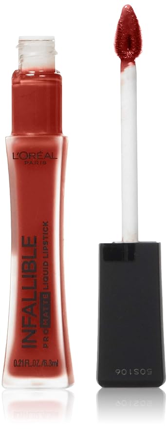 L’Oréal Paris Infallible Pro-Matte Liquid Lipstick, Stirred, 0.21 fl; oz.