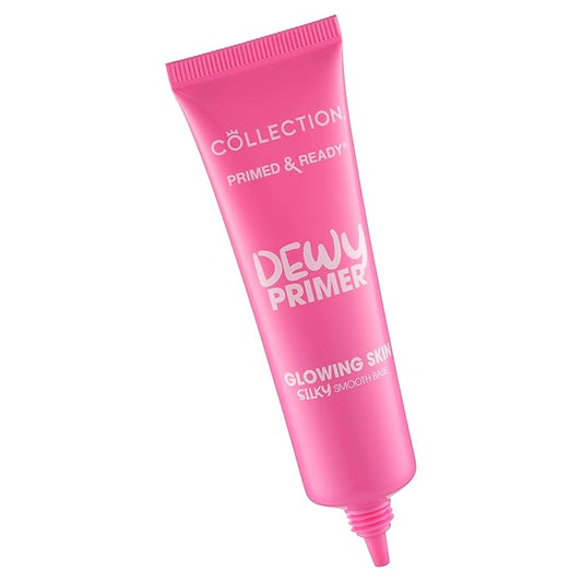 Cosmetics Primed and Ready Illuminating Primer, Dewy Finish For Dry Skin, 25ml, Pearl (Packaging may vary)