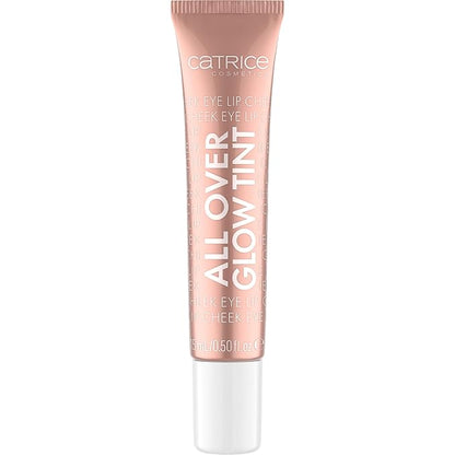 Catrice | All Over Glow Tint | Multi-Use Liquid Highlighter | Face & Body | Vitamin C, Niacinamide, Squalene, and Panthenol | Long-lasting & Lightweight | Vegan & Cruelty Free (020 | Keep Blushing)