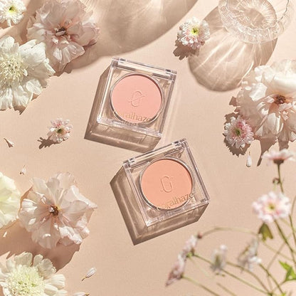 Soft Blur Cheek 05 Cool Berry, Silky Soft-Focus Blush for Smooth, Pore-Blurring Airbrushed Finish, Lightweight and Buildable Powder for Natural Radiance, Long-Lasting Wear, Korean Makeup