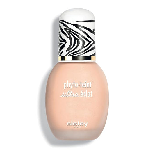 Sisley Paris Phyto-Teint Ultra Eclat, 00W Shell - 30 mL - Radiance-Boosting, Long-Lasting, Anti-Pollution Oil-Free Foundation - Blendable & Buildable - Non-Comedogenic