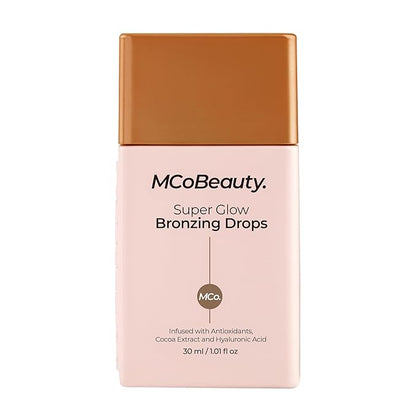 MCoBeauty Super Glow Bronzing Drops, Sun-Kissed Glow for Hydrated Radiance, Vegan, Cruelty Free Cosmetics