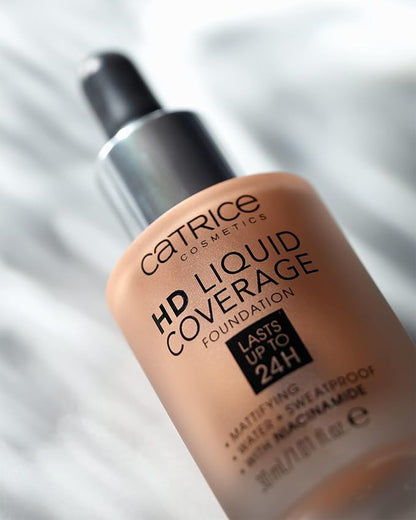 Catrice | HD Foundation 80 & The Hydrator Plump & Fresh Primer Bundle | Full Coverage Makeup | Vegan & Cruelty Free