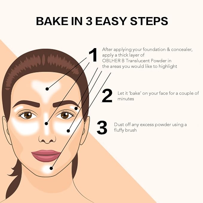 Loose Face Powder 0.42 Oz A Creamy-White Complexion Cool Tone Makeup Powder Face Powder, for Setting or Foundation, Lightweight, Long Lasting, Pack of 1 (skin tone)