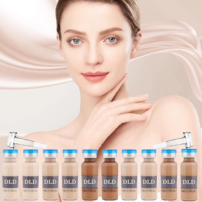 BB Glow Simple Pack BB Glow Essence Microneedle Skin Treatment Kit Essence Foundation Anti-Aging Pigment Skin Care Set 10 Bottles