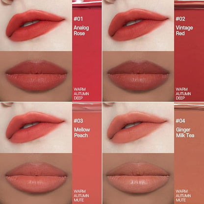 ETUDE Fixing Tint 4g | Long Lasting, High Pigmented Liquid Lipstick, Lip Stain, Waterproof, Lightweight matte finish, Full Coverage (#08 Dusty Beige)