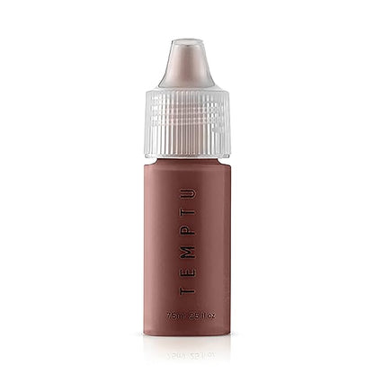 TEMPTU S/B Silicone-Based Airbrush Foundation: Professional Long-Wear Liquid Makeup, Sheer To Full Coverage For A Hydrated, Healthy-Looking Glow & Luminous, Dewy Finish On All Skin Types, 012 Espresso, 0.25 Fl Oz