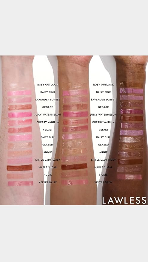 Women's Forget The Filler Lip Plumper Line Gloss, Velvet Daisy, Pink, 0.11 Ounce