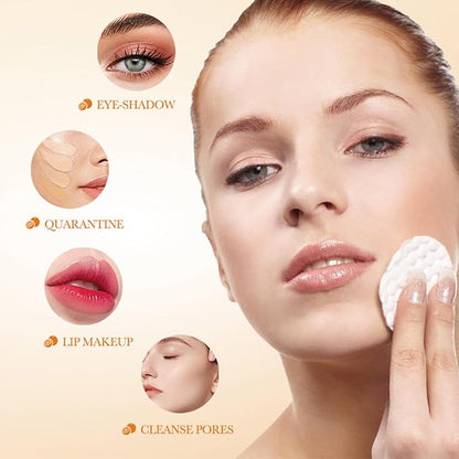 Citrus Makeup Remover Stick, Portable Deep Makeup Remover Cream, Mild Formula, Emulsifies In 1 Second, Quickly Removes Makeup With Zero Residue, Moisturizing And Refreshing